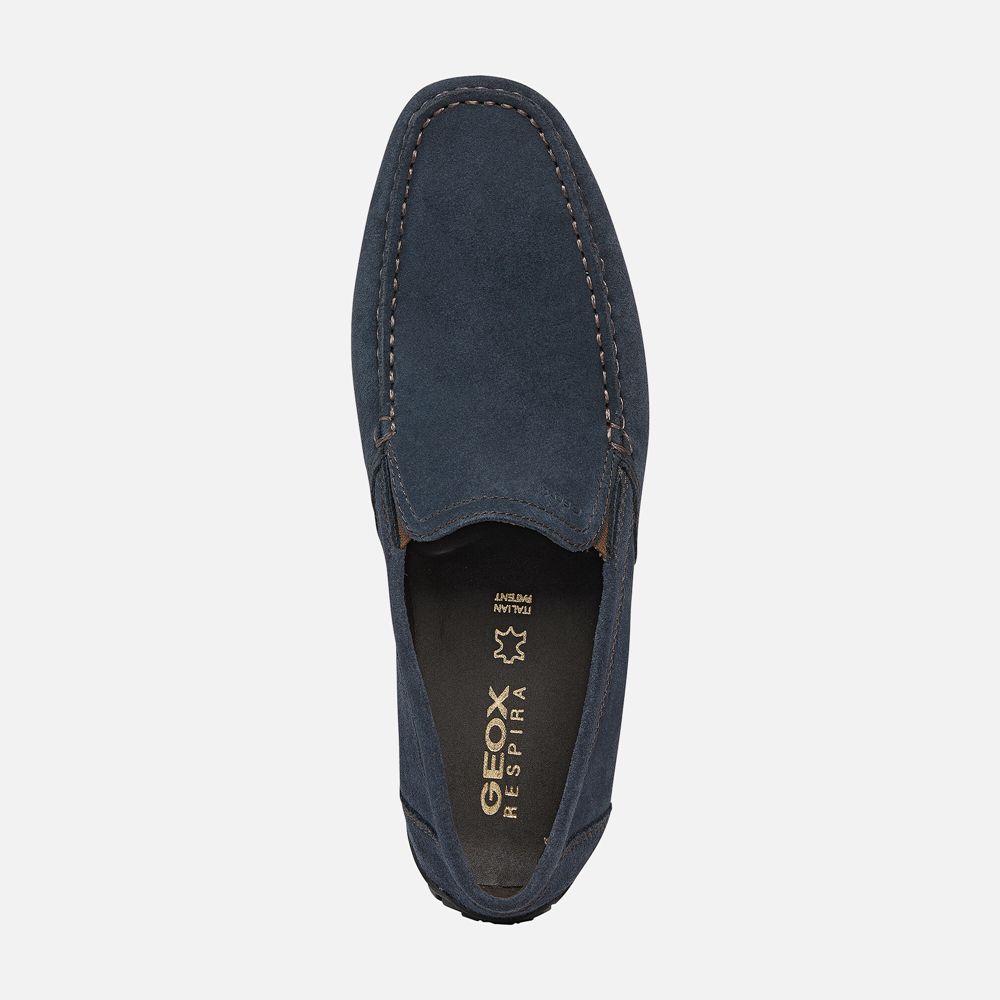 Geox Loafers Dark Blue Moner - Geox Mens Shoes - PYENZM208